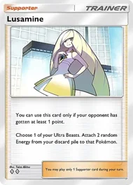 Cannot be exchange due to Pokemon TCG Pocket rules lusamine
