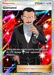 Cannot be exchange due to Pokemon TCG Pocket rules giovanni