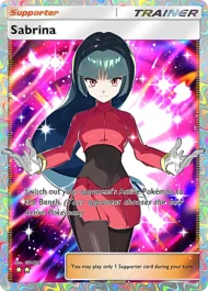 Cannot be exchange due to Pokemon TCG Pocket rules sabrina