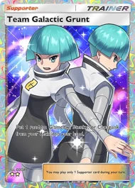 Cannot be exchange due to Pokemon TCG Pocket rules team-galactic-grunt