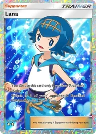 Cannot be exchange due to Pokemon TCG Pocket rules lana
