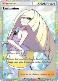Cannot be exchange due to Pokemon TCG Pocket rules lusamine